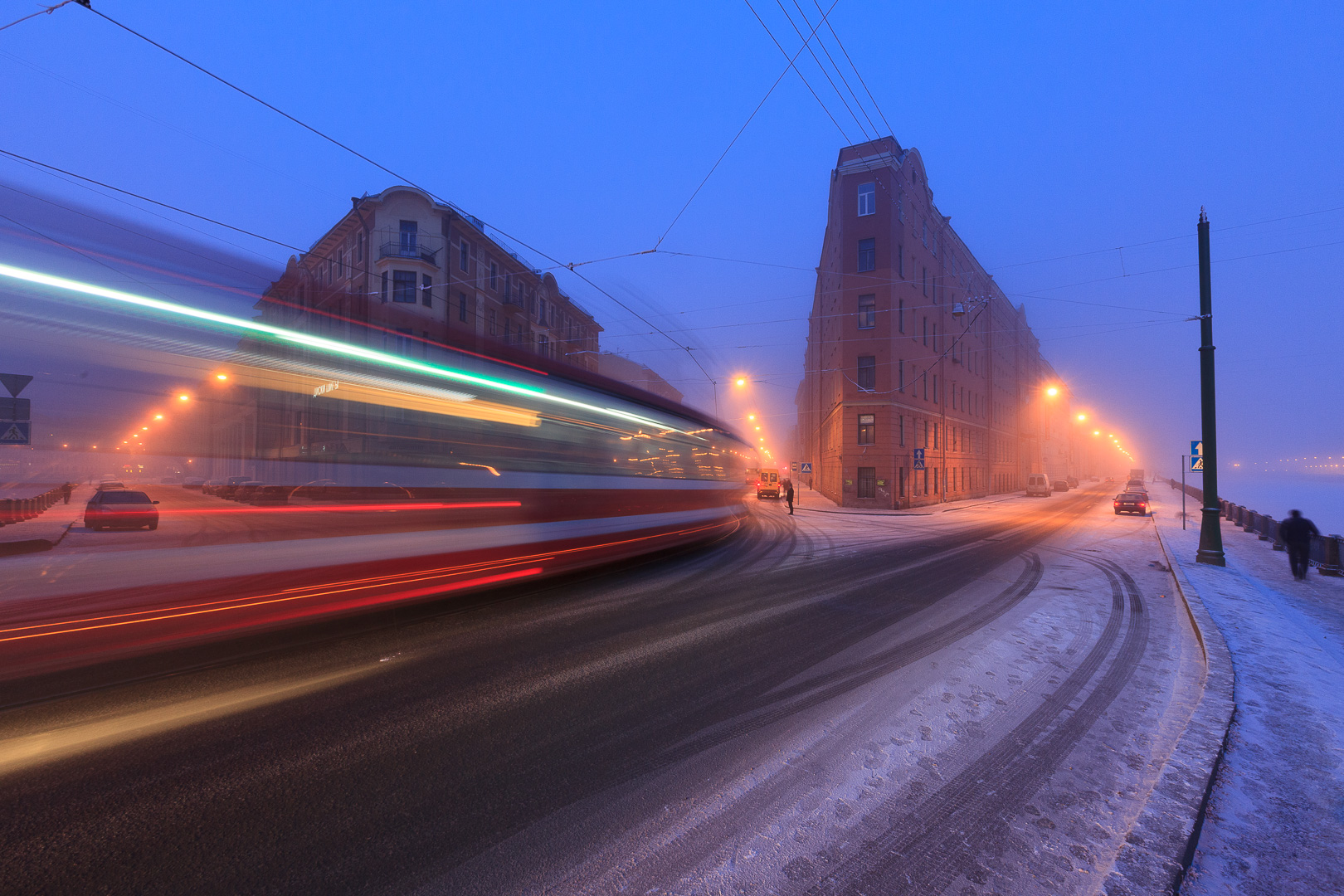Петербургский трамвай. 10.02.2008